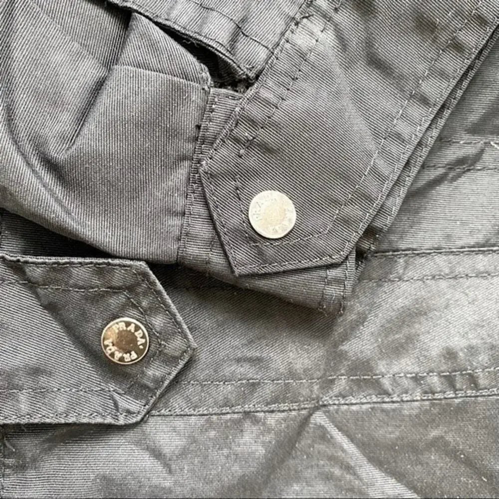 Prada Vintage Nylon Windbreaker Jacket Size S